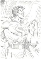 Don Heck Superman sketch Comic Art